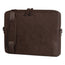Dark Brown Leather Messenger Bag