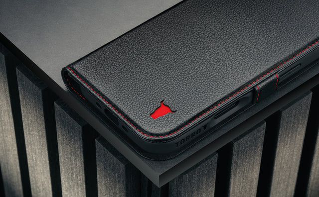 Funda de piel para iPhone 17 Air (carga MagSafe) Feature Focus