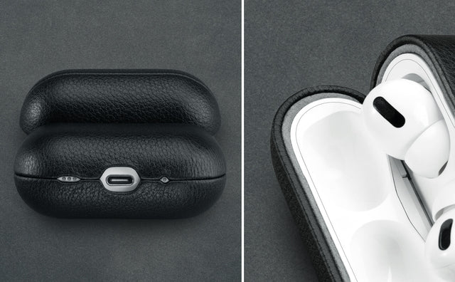 Funda de Cuero para Apple AirPods Pro (2.ª y 1.ª generación) Feature Focus