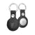 Llavero de Cuero para AirTag - Negro