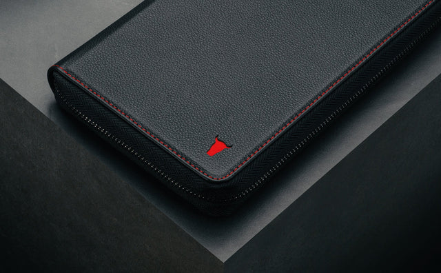 Cartera de Viaje Familiar de Cuero Feature Focus