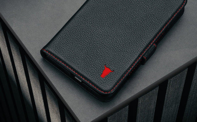 Funda de Cuero para Google Pixel 10 Pro Fold Feature Focus