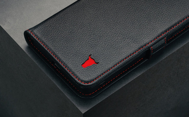 Funda de Cuero para Honor Magic 7 Pro Feature Focus