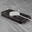 Black Leather (with Red Stitching) Flip Case for iPhone 13 with MagSafe charging compatibility