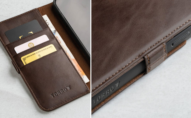 Funda de Cuero para iPhone 14 Pro Max (MagSafe) Feature Focus