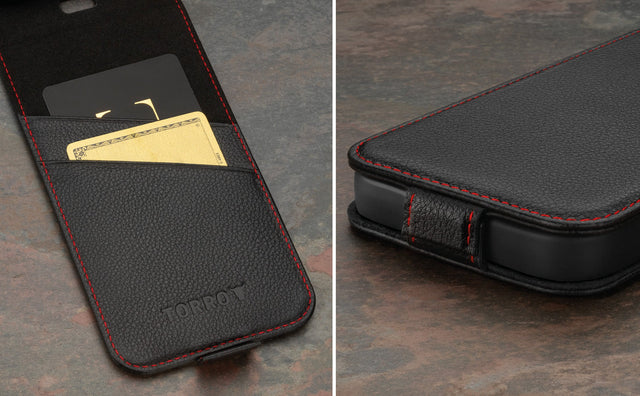Funda de Cuero para iPhone 15 Pro (MagSafe) Feature Focus