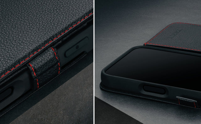Funda de Cuero para iPhone 16 Plus (MagSafe) Feature Focus