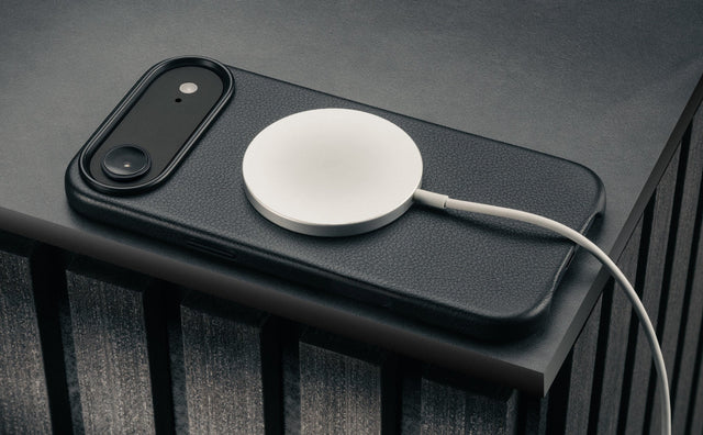 Funda de cuero tipo bumper para iPhone Air (compatible con MagSafe) Feature Focus
