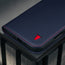 Navy Blue Leather Case for iPhone 17 Air