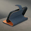 Stand function of the Nubuck Blue Detachable Case for iPhone 17 Pro Max