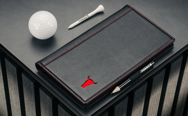 Tarjetero de Cuero para Tarjetas de Golf (edición PRO) Feature Focus