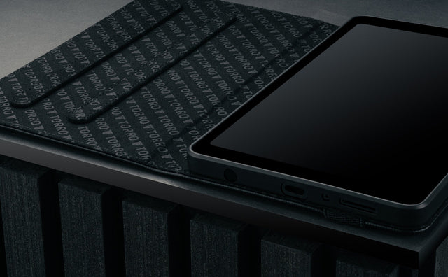 Funda de Cuero para Galaxy Tab A9 Feature Focus