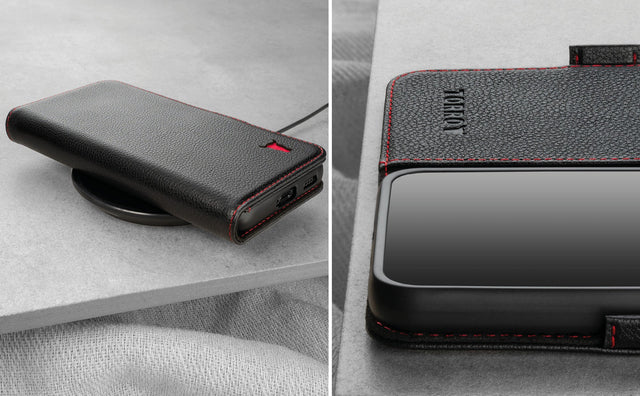 Funda de Cuero para Samsung Galaxy S22 (con función atril) Feature Focus