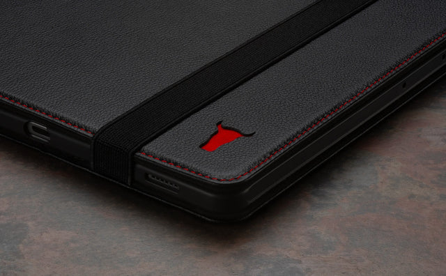 Funda de Cuero para Galaxy Tab S10+ / S9+ Feature Focus