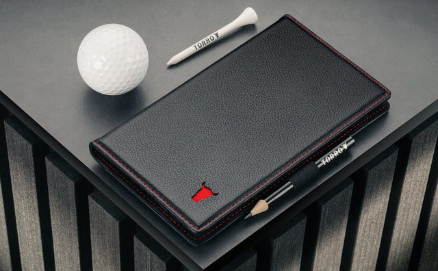 Tarjetero de Cuero para Tarjetas de Golf Feature Focus