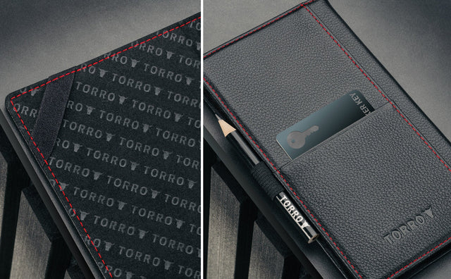 Tarjetero de Cuero para Tarjetas de Golf Feature Focus