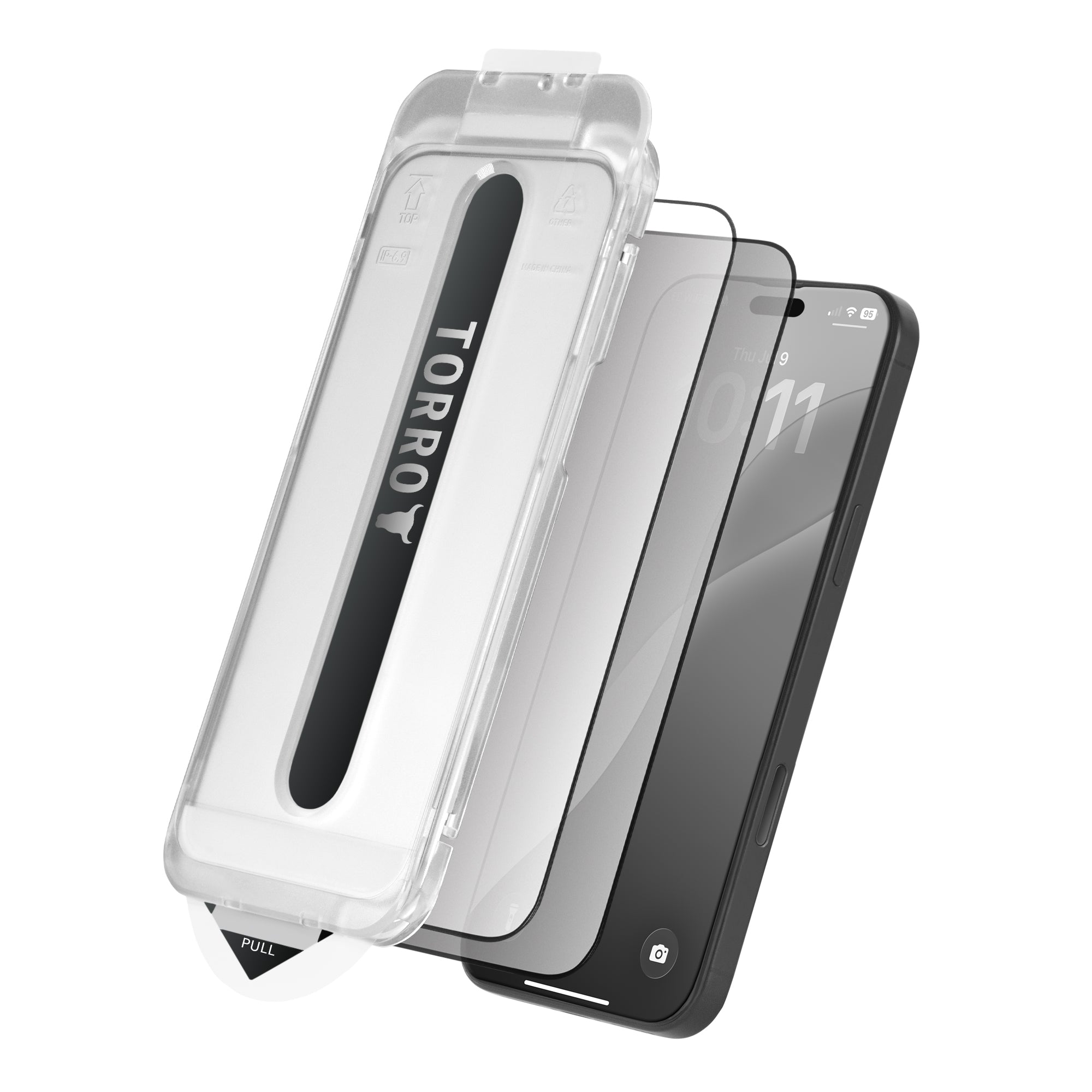 Protector de Pantalla de Cristal Templado TORRO para iPhone 16 Pro Max y iPhone 17 Pro Max (Pack de 2)