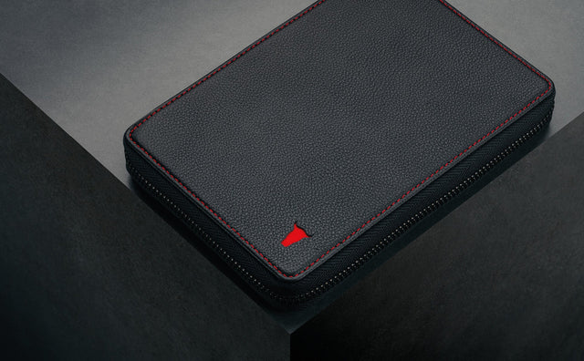 Cartera de Viaje de Cuero Feature Focus